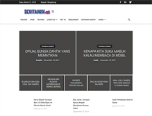 Tablet Screenshot of beritaunik.net
